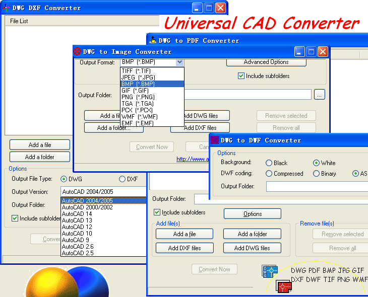 Universal CAD Converter Screenshot